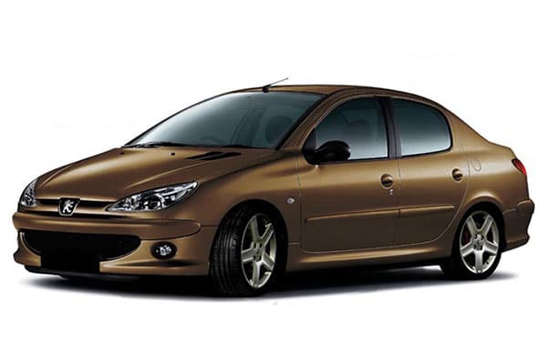 ایران خودرو 206 SD 1386-1391 V9 1600cc دستی