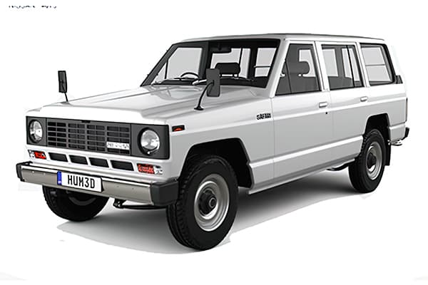 نیسان پاترول 1360-1380 2400 دستی چهار درب