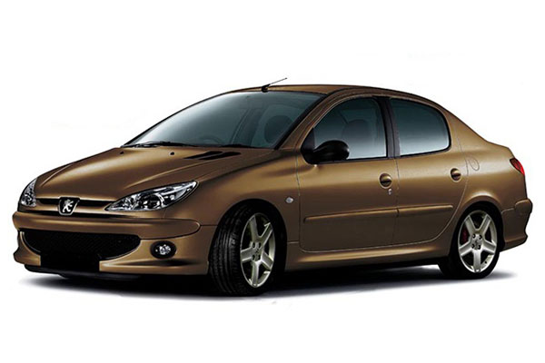 ایران خودرو 206 SD 1386-1390 V6 1600cc دستی